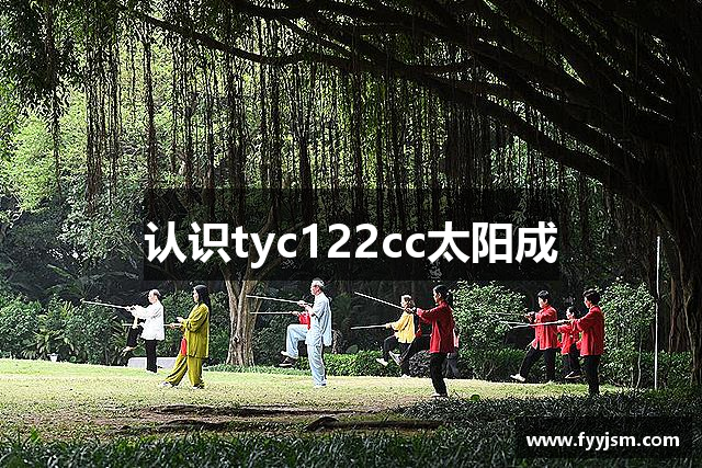 认识tyc122cc太阳成